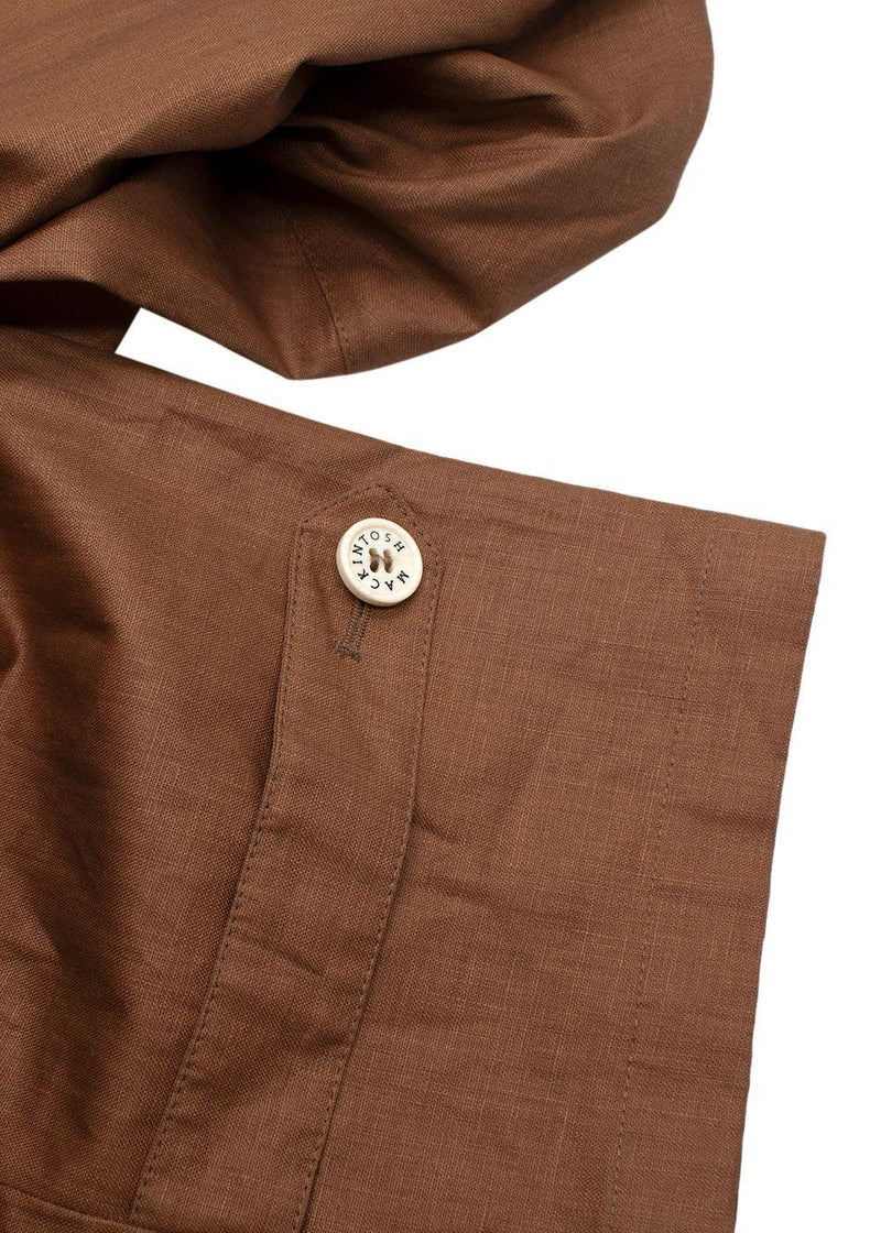 Mackintosh Long Lightweight Brown Trench Coat