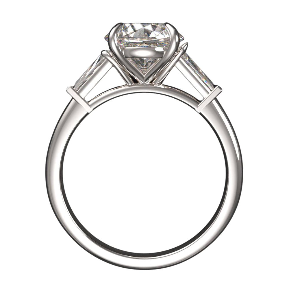 2 Carat Radiant Cut Lab Grown Diamond Ring