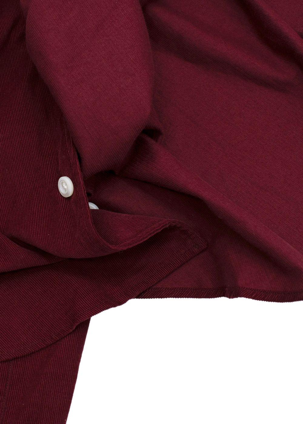 Burgundy Corduroy Shirt