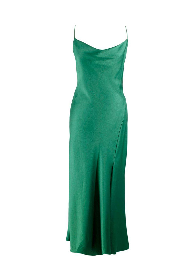 Alice + Olivia Montana Maxi Green Dress