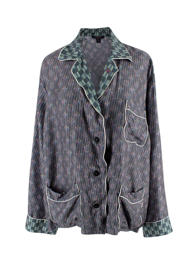 Louis Vuitton Multicolor Monogram Patterned Shirt