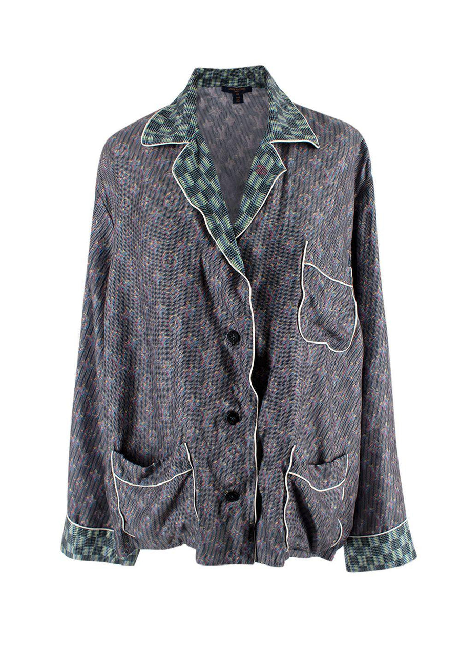 Louis Vuitton Multicolor Monogram Patterned Shirt
