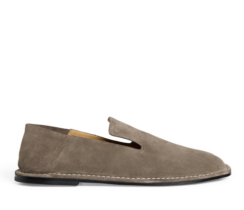 AMI Paris Suede Slippers