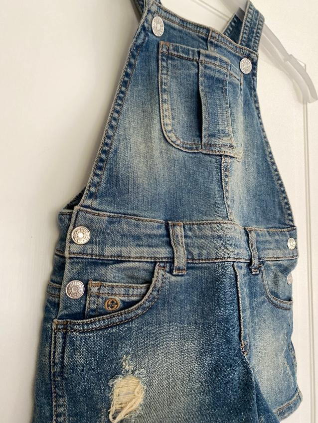 Gucci Distressed Denim Kids 4Y Dungarees