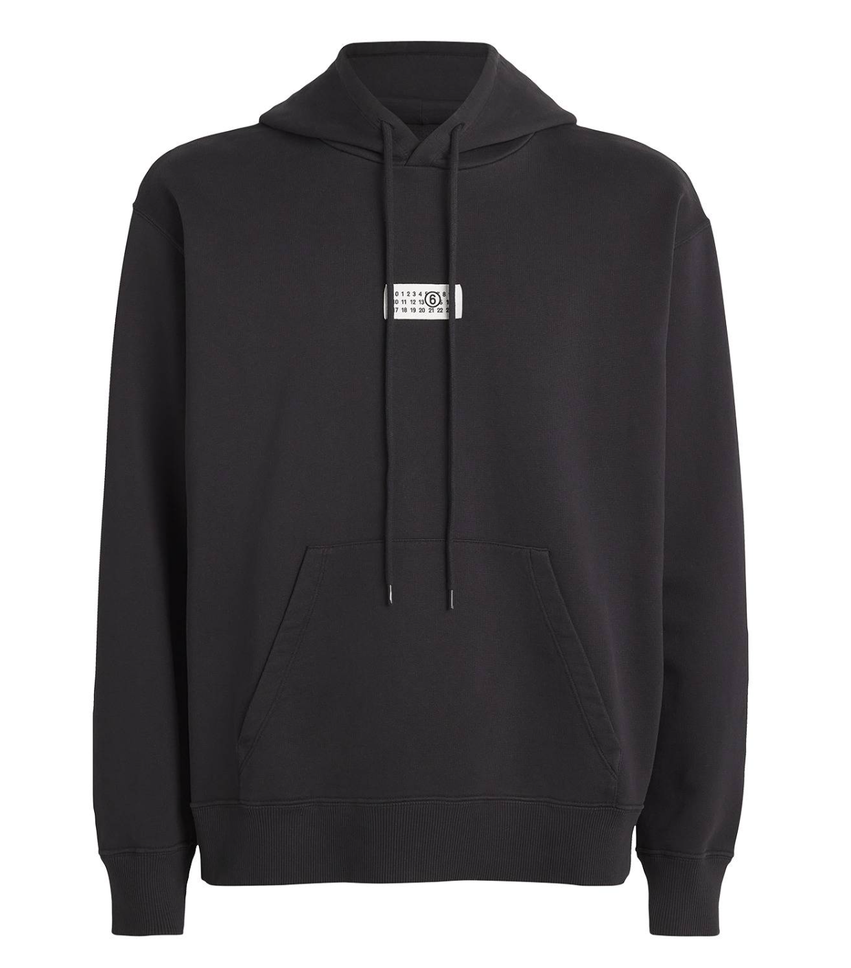 MM6 Maison Margiela Cotton Numeric Tab Hoodie