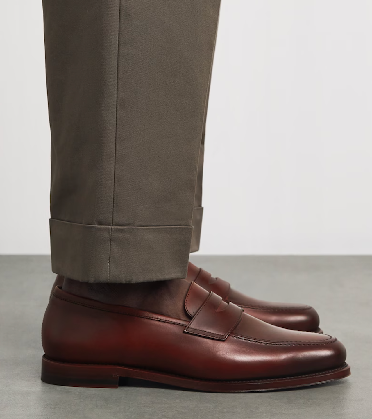 Polo Ralph Lauren Leather Maestra Penny Loafers