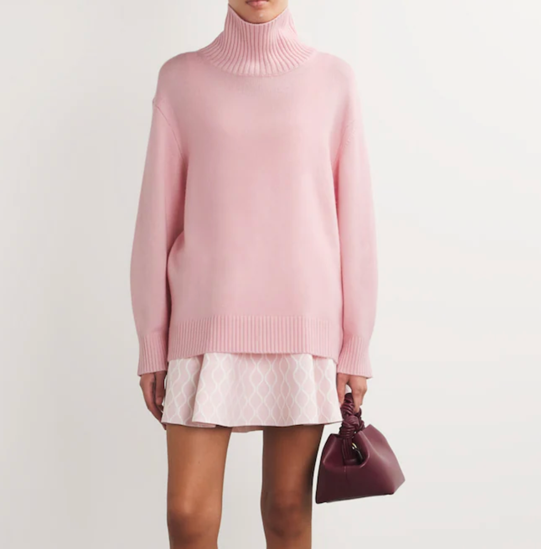 Maje Wool-Blend Rollneck Sweater