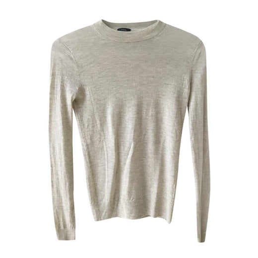 Joseph Cashmere Beige Long Sleeve Top