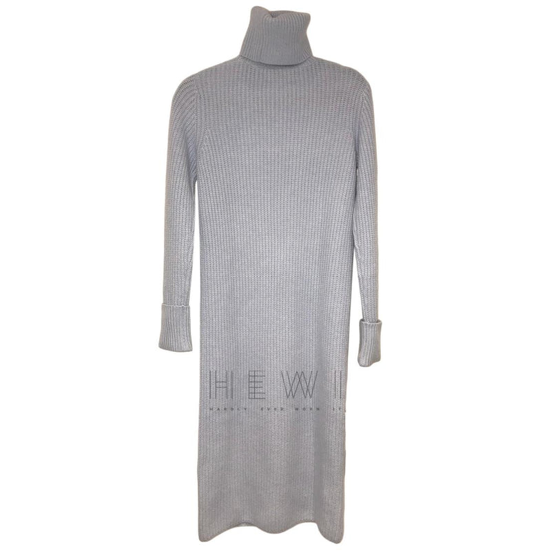 Loro Piana Baby Cashmere Knit Roll Neck Dress