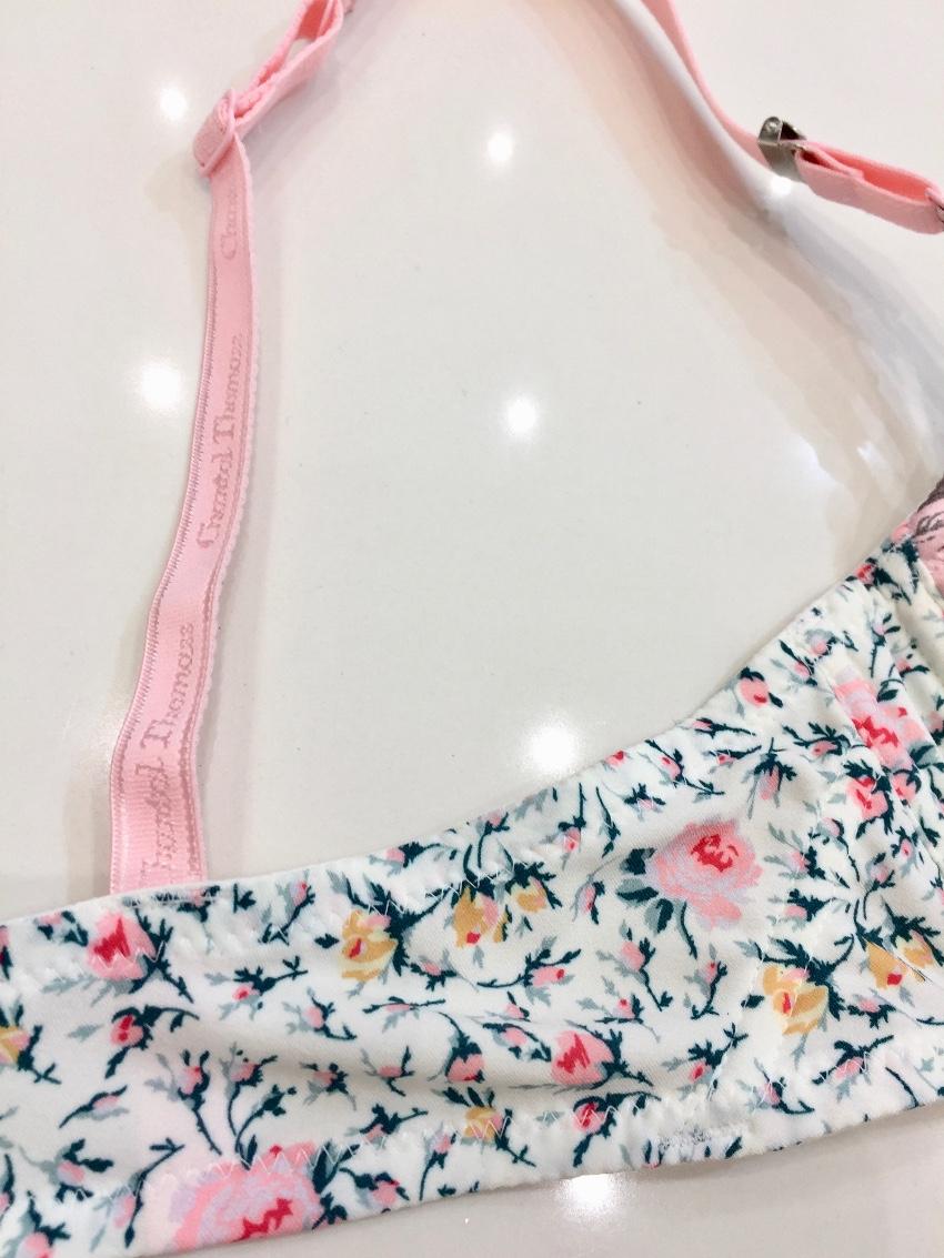 Chantal Thomass Romantic Toile & Flowers Print Pad Bra & Thong Set