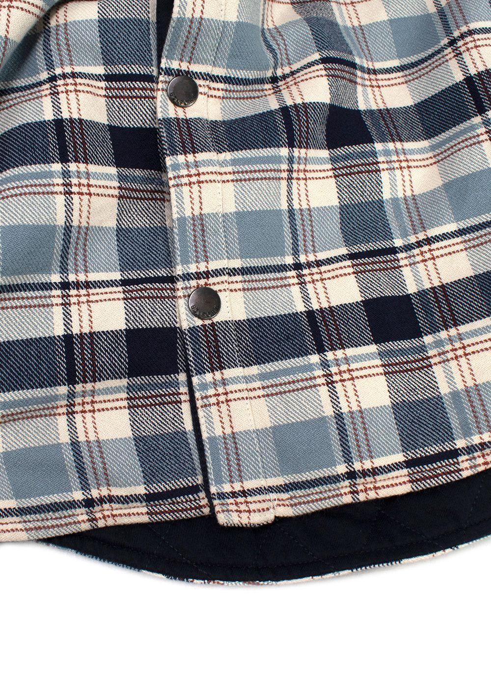 Bonpoint Kids 12Y Padded Long Sleeve Shirt