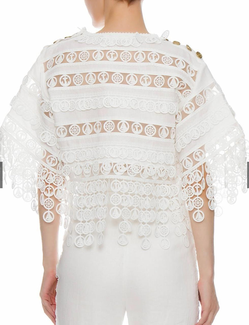 Zimmermann High Tide Nautical Top