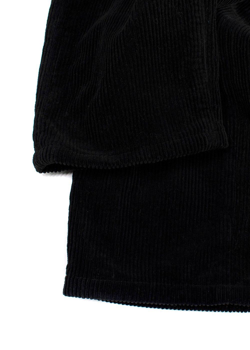 Saint Laurent Black Corduroy Trousers