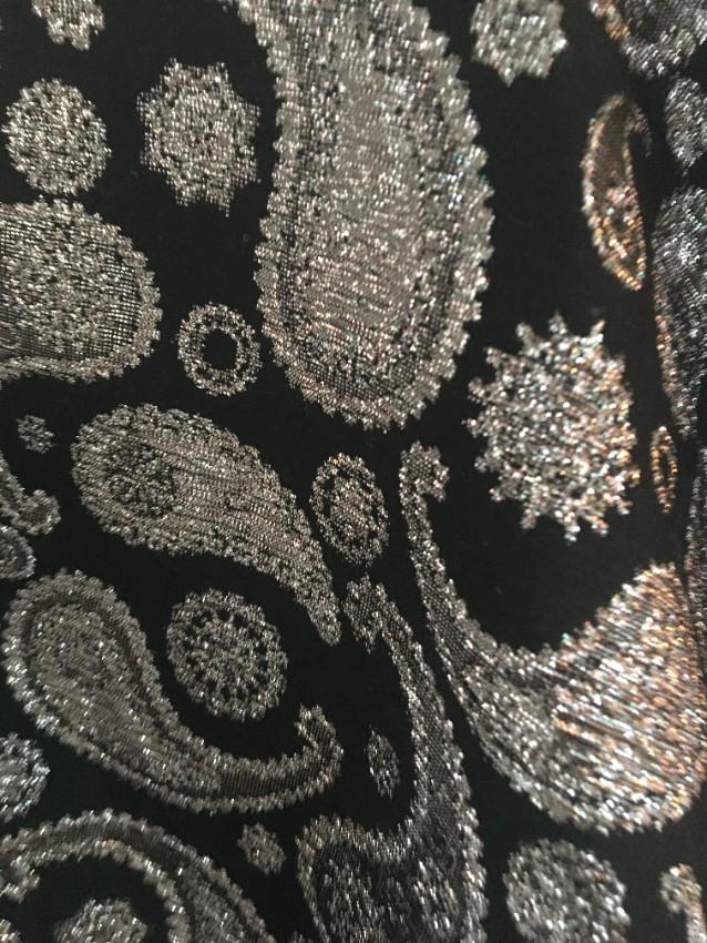 Stella McCartney Black Paisley Embroidered Jumper