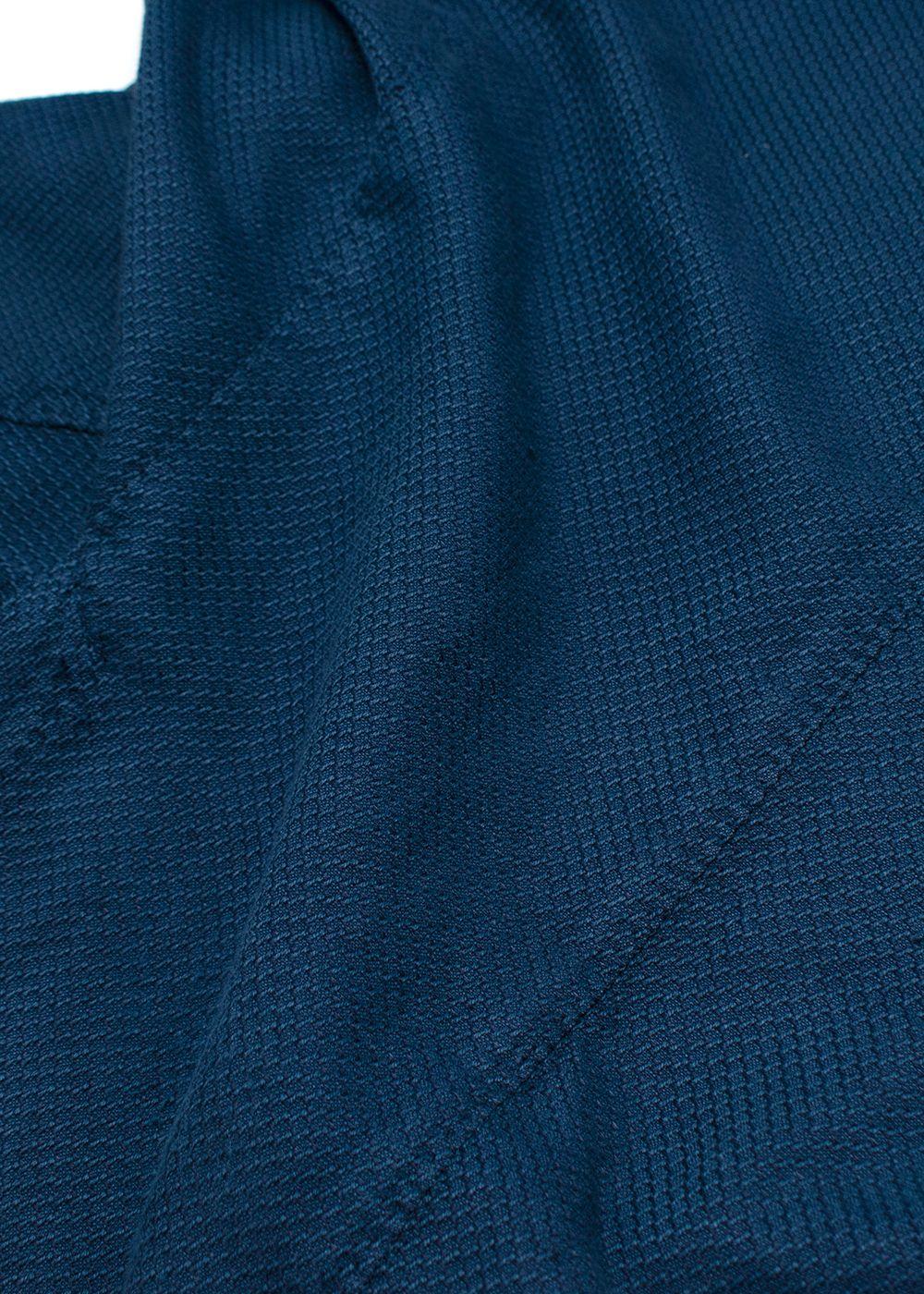 Boglioli Blue Textured Jacket / Blazer