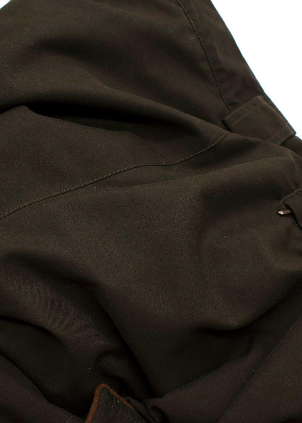 Beretta Army Green Cargo Trousers