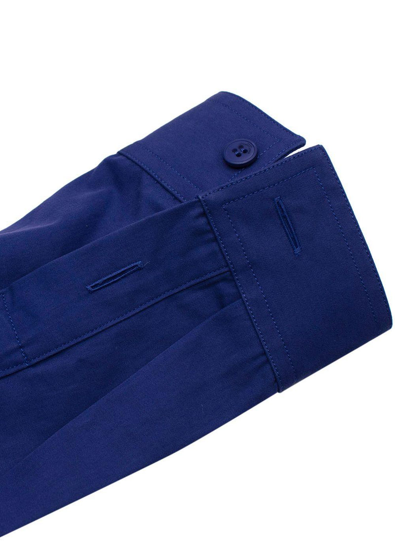 Saint Laurent Purple Cotton Overshirt