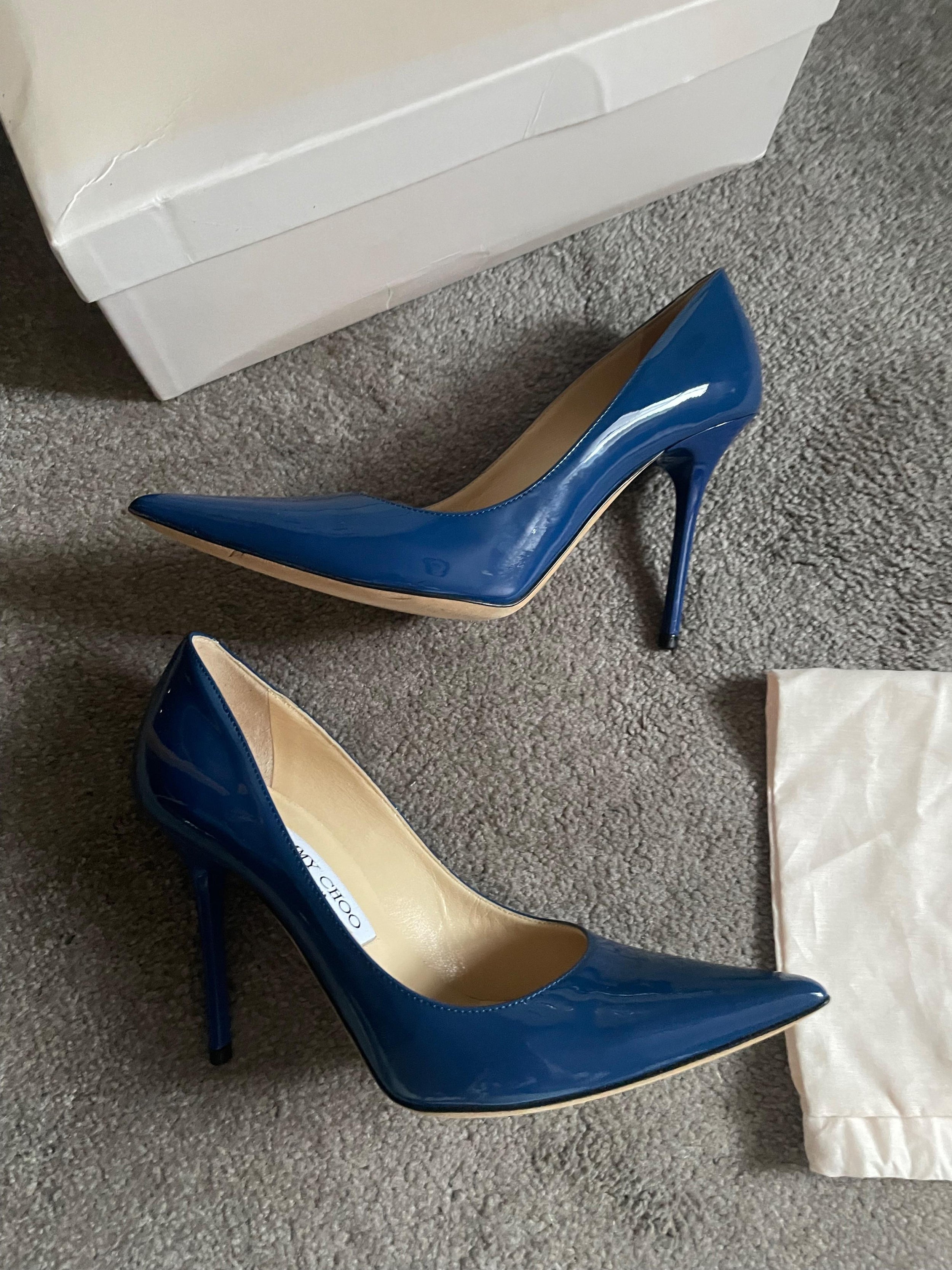 Jimmy Choo Patent Leather Court Heels
