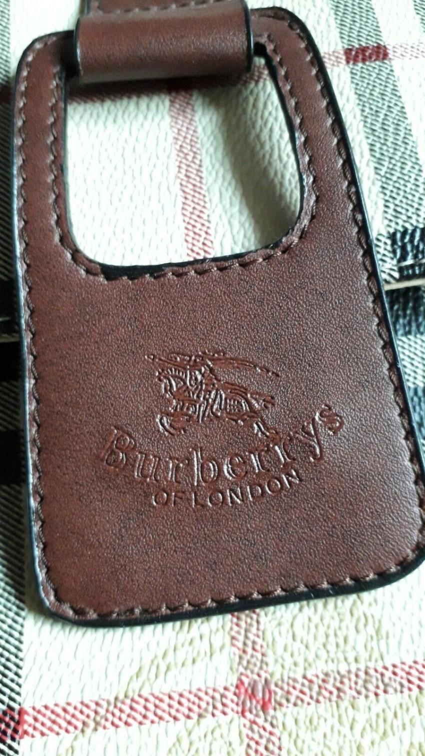 Burberry Vintage Haymarket Check Bag