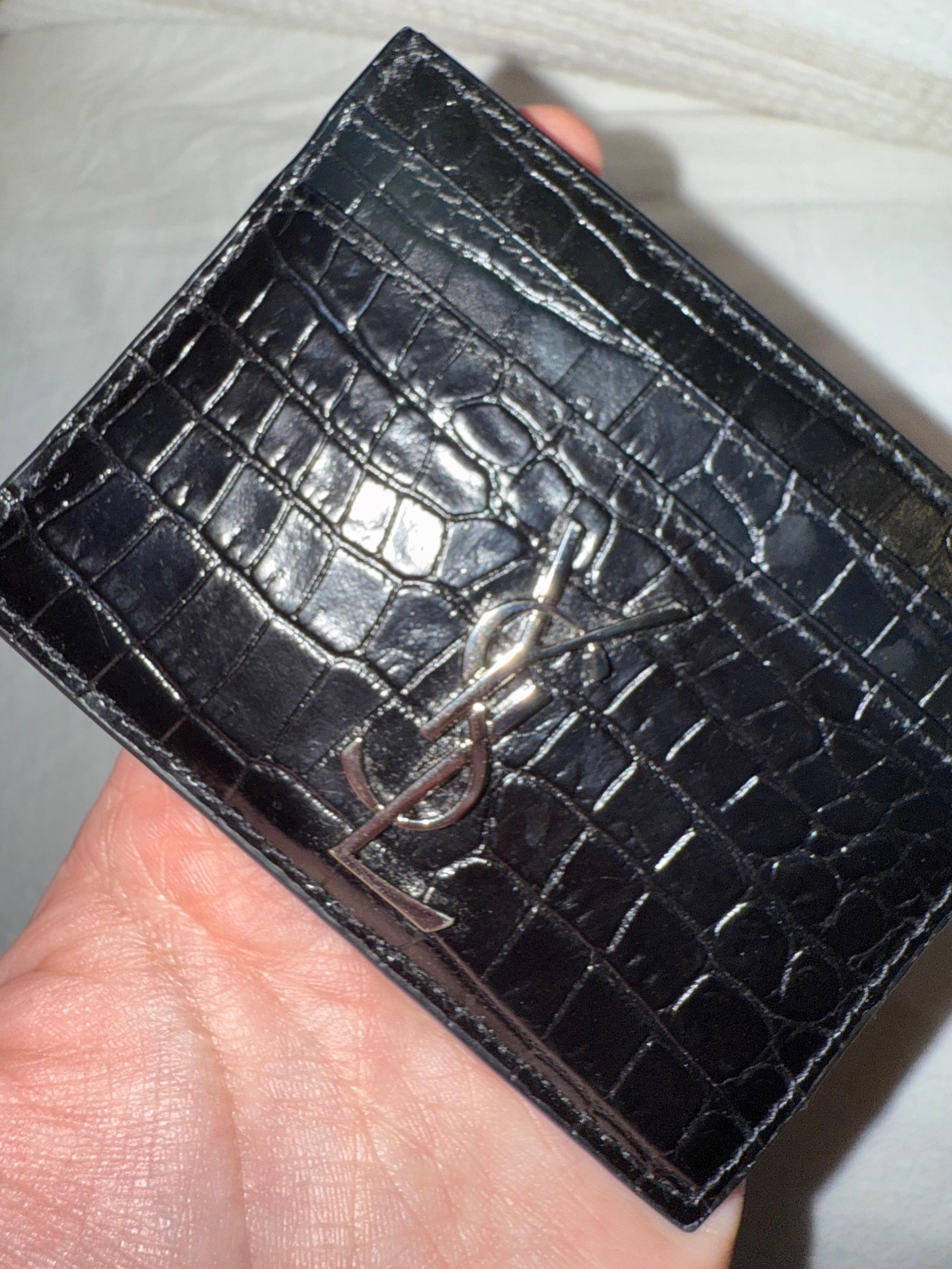 Saint Laurent Black Card Holder