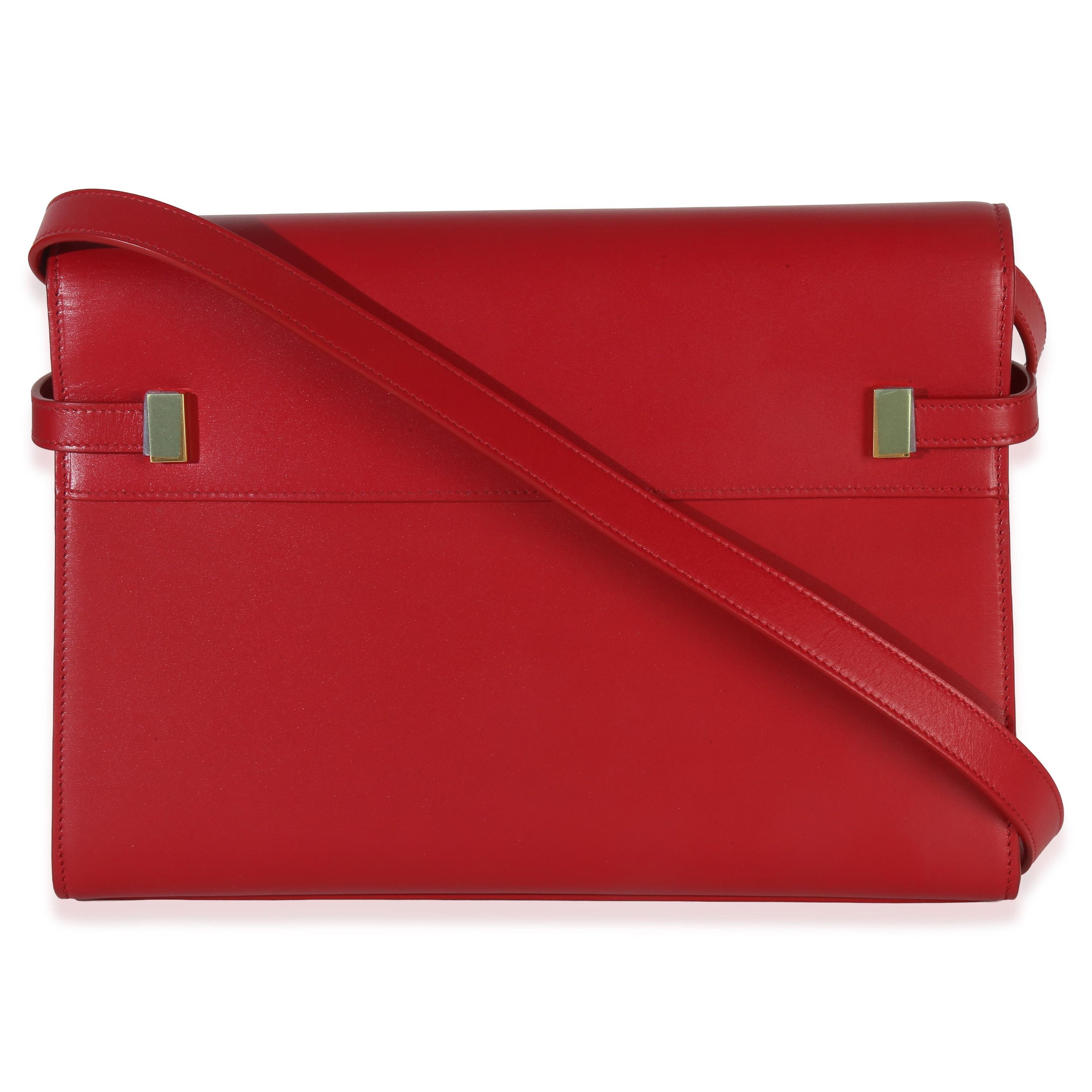 Saint Laurent  Calfskin Medium Manhattan Shoulder Bag