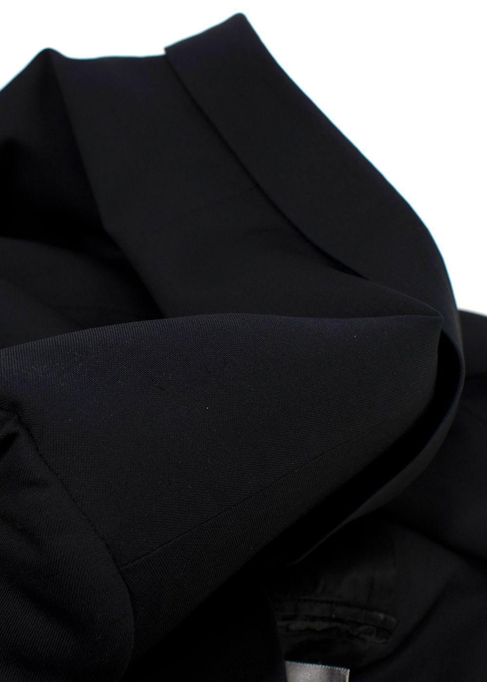 Dior Homme Navy Wool Single-breasted Blazer