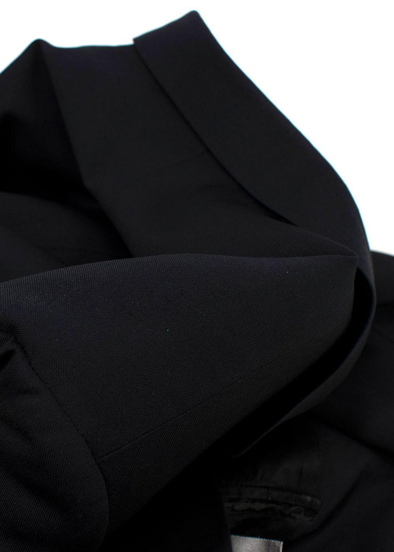 Dior Homme Navy Wool Single-breasted Blazer