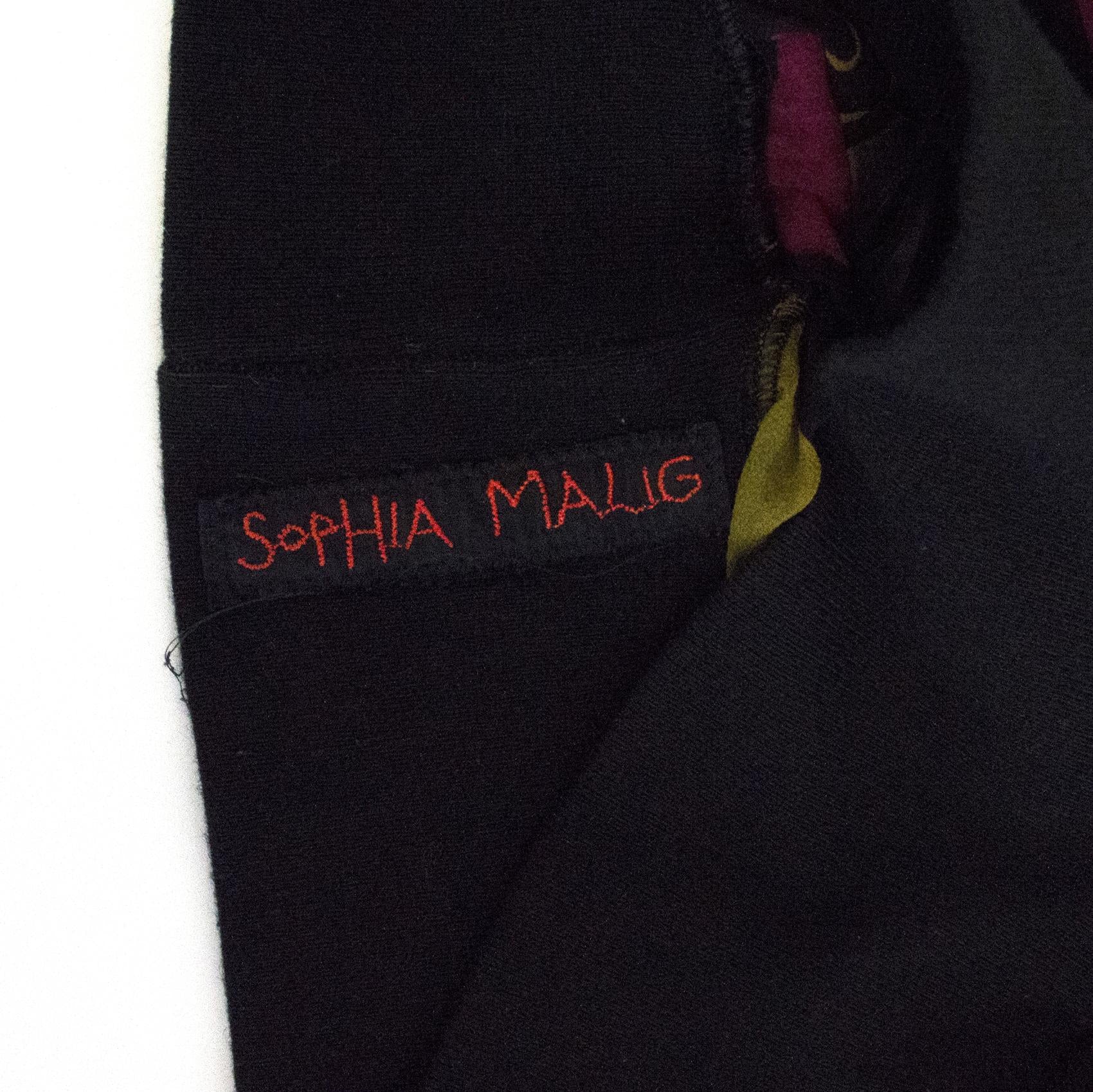 Sophia Malig sheer floral top