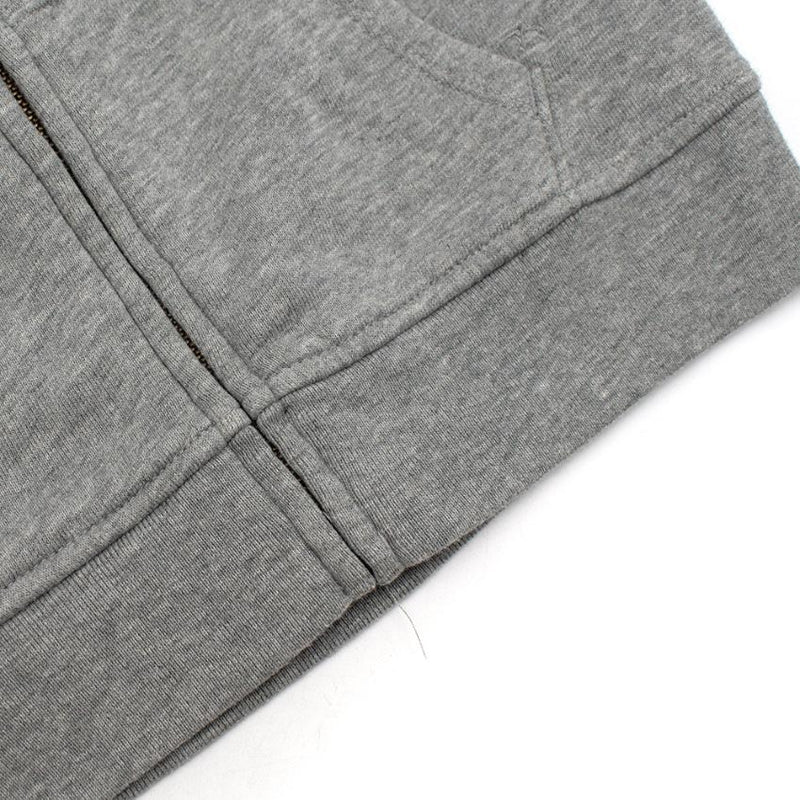 Polo Ralph Lauren Grey Cotton Pony Logo Hoodie