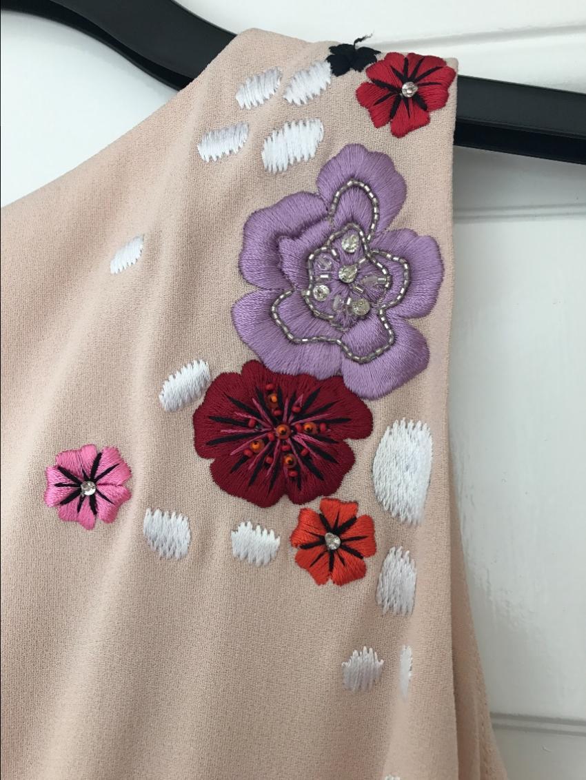 Roberto Cavalli Embroidered Dress
