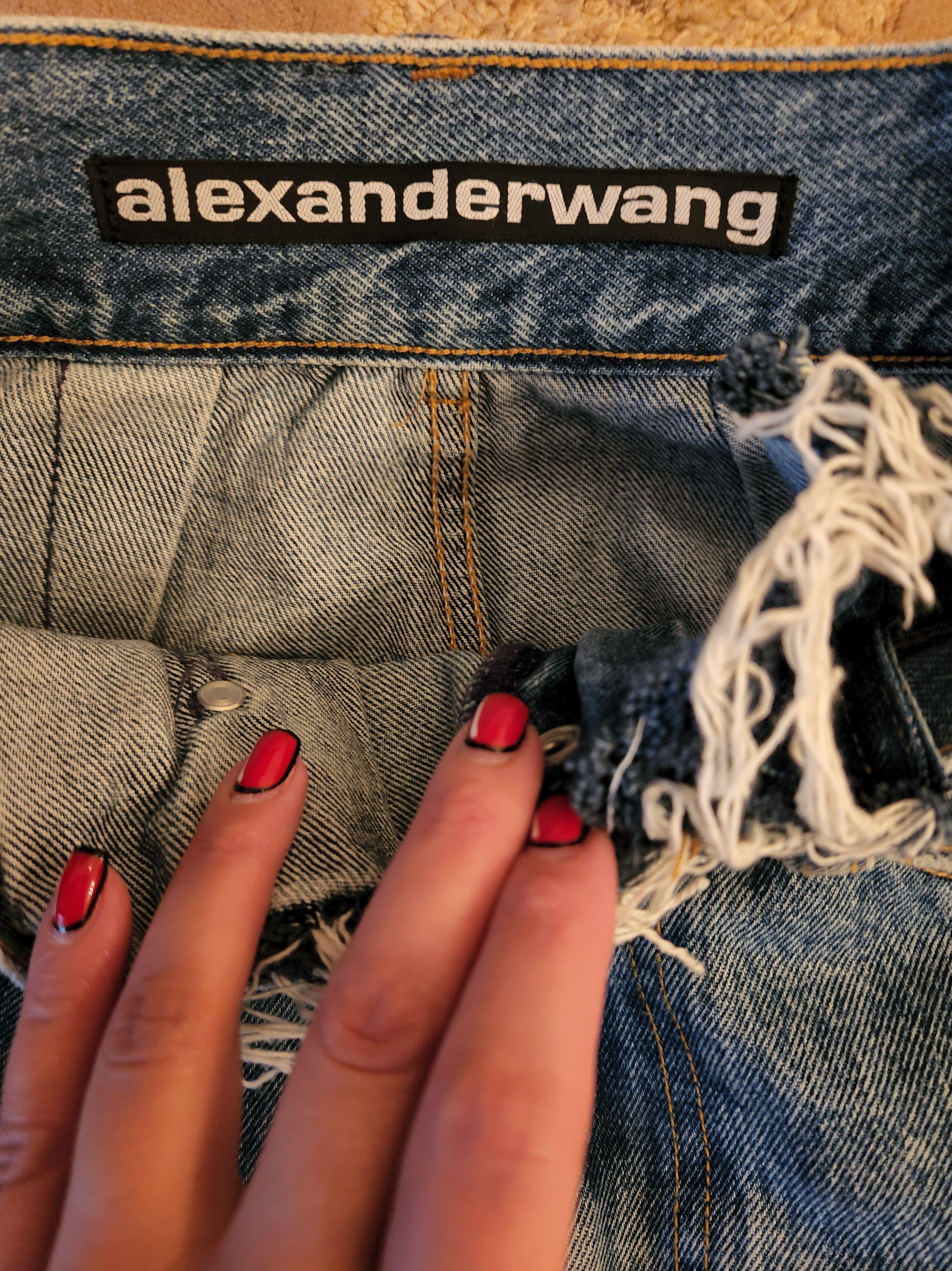 High Waist Belted Jeans