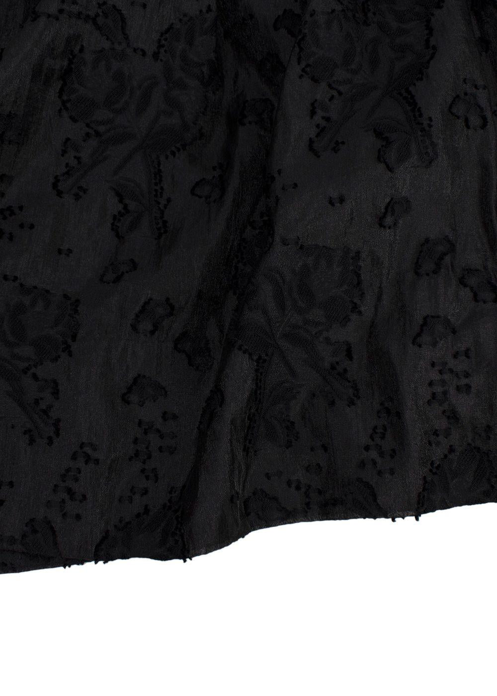 Custommade Black Frill Kimsa Dress