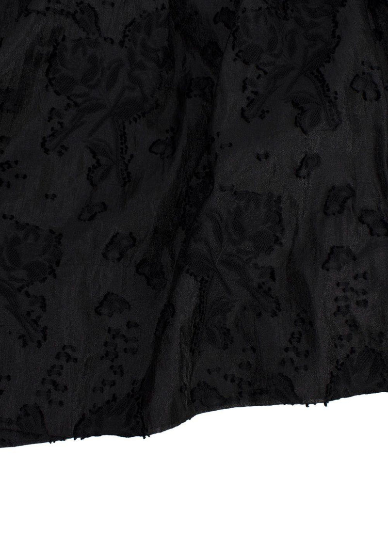 Custommade Black Frill Kimsa Dress
