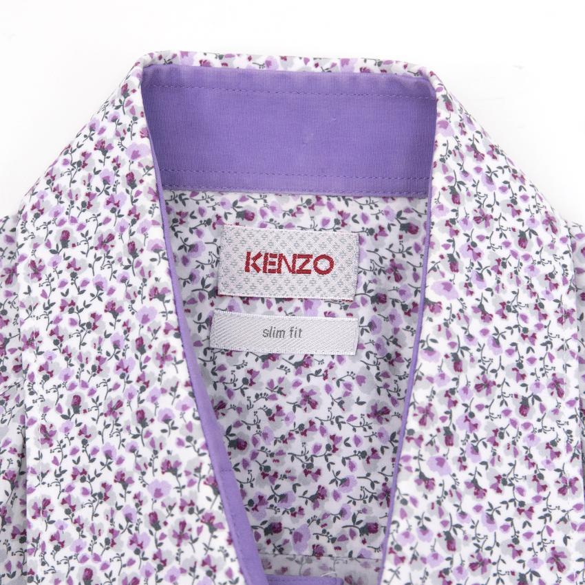 Kenzo Flower Print Shirt