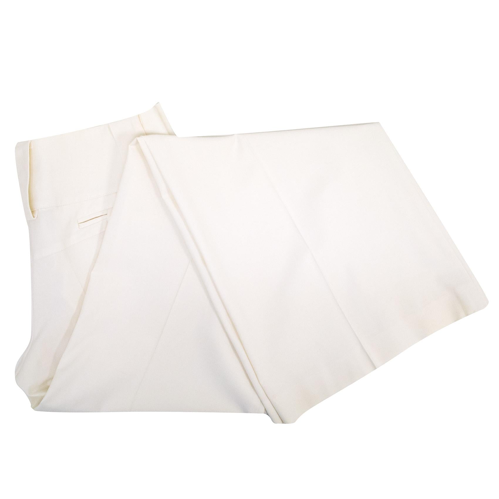 JC De Castelbajac Cream Trousers