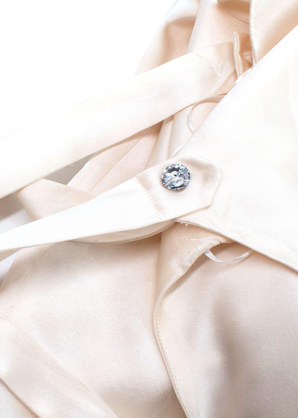 Matthew Williamson Cream Silk Vest