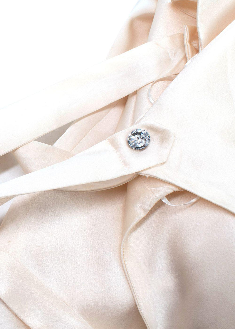 Matthew Williamson Cream Silk Vest