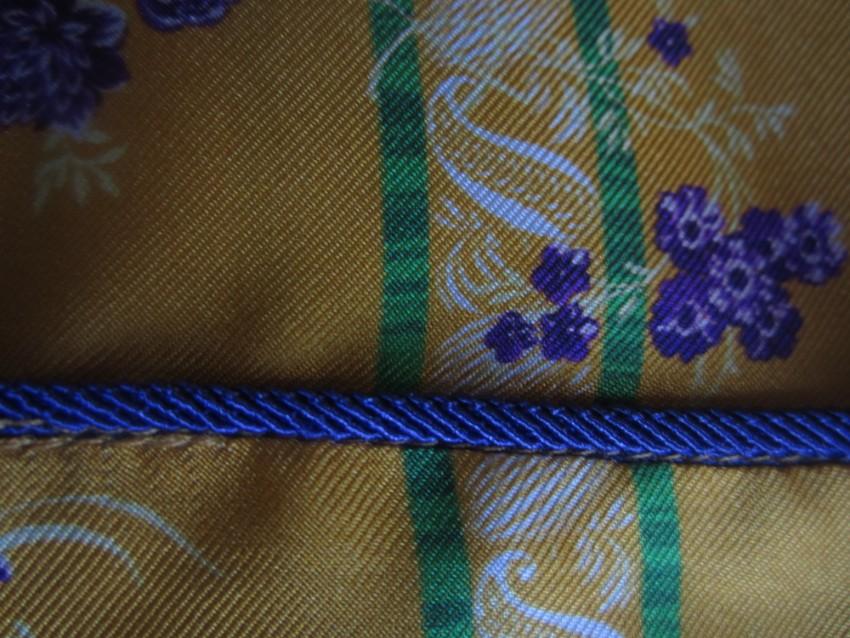 Paul & Joe yellow floral print cropped pants