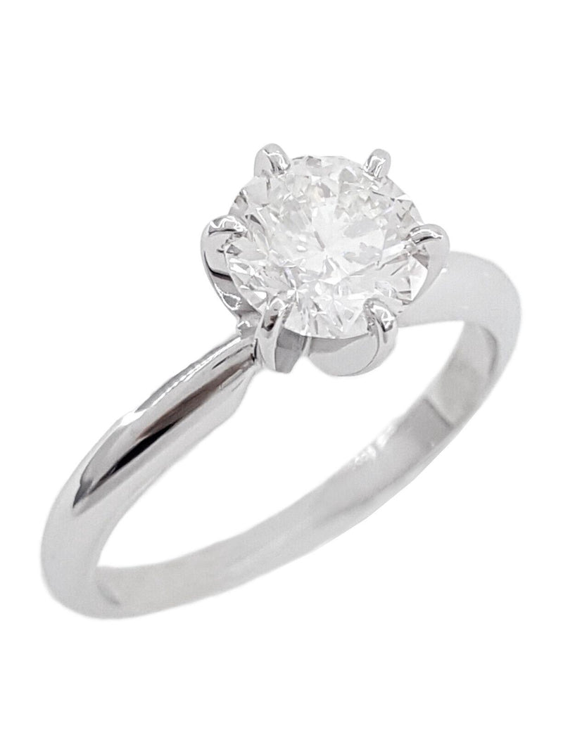 Verde 1ct IGI Certified Lab-grown Round Cut Solitaire Diamond Ring