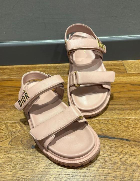 Dior Nude Pink Dior Act Sandals