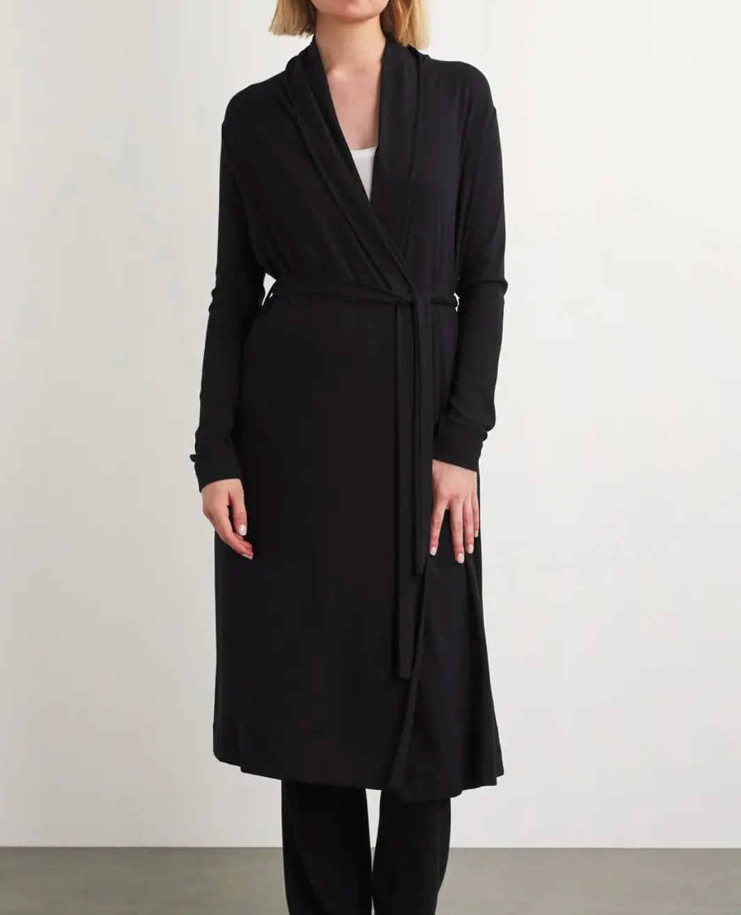 Skims  Pima Cotton-blend Nina Robe