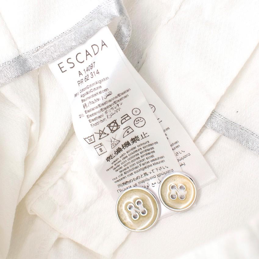 Escada Girls' White Shorts