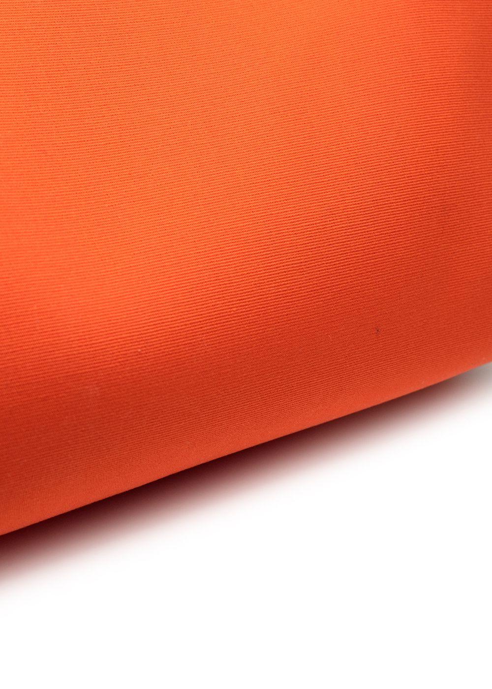 Hermes Herbag Orange Minium with Palladium Hardware