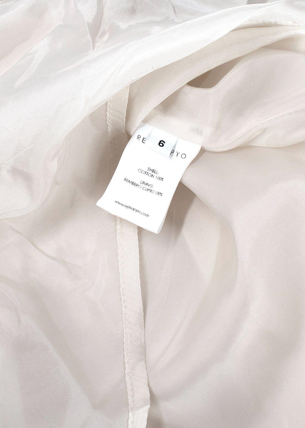 Rejina Pyo White Chambray Midi Dress