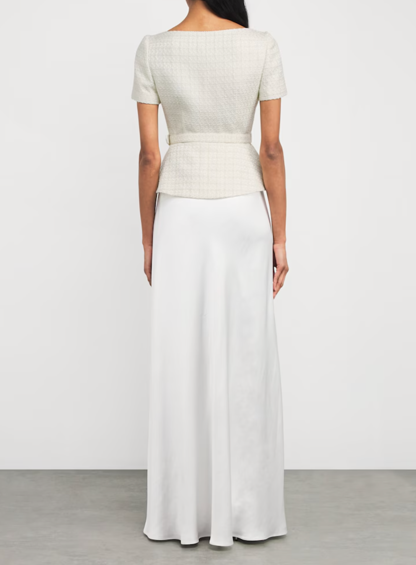 Self-Portrait Tailored Belted Maxi Dress