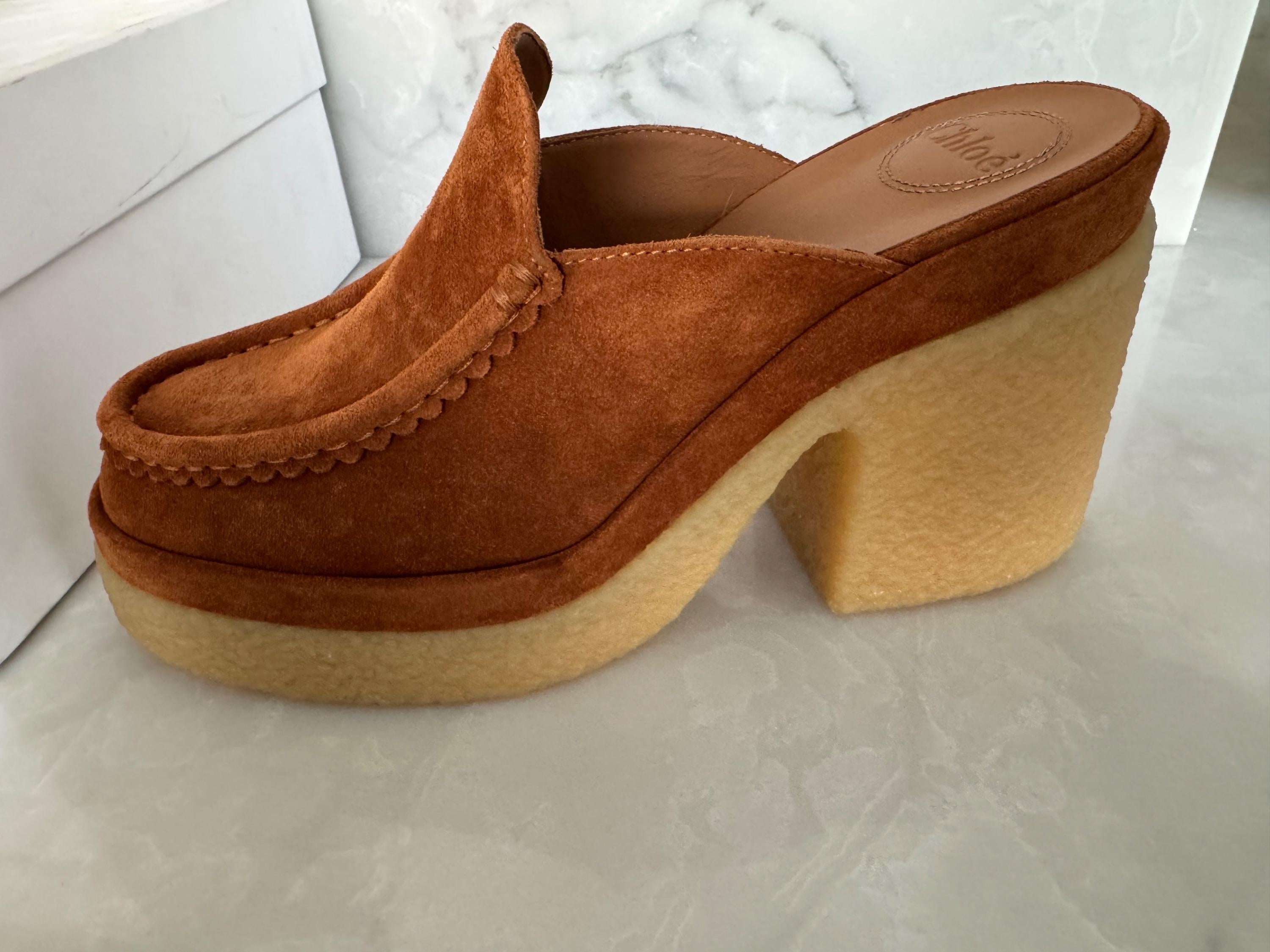 Chloe Tan  Jamie Suede Mules