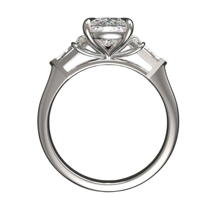 Cushion Cut 2ct Lab Grown Diamond Ring