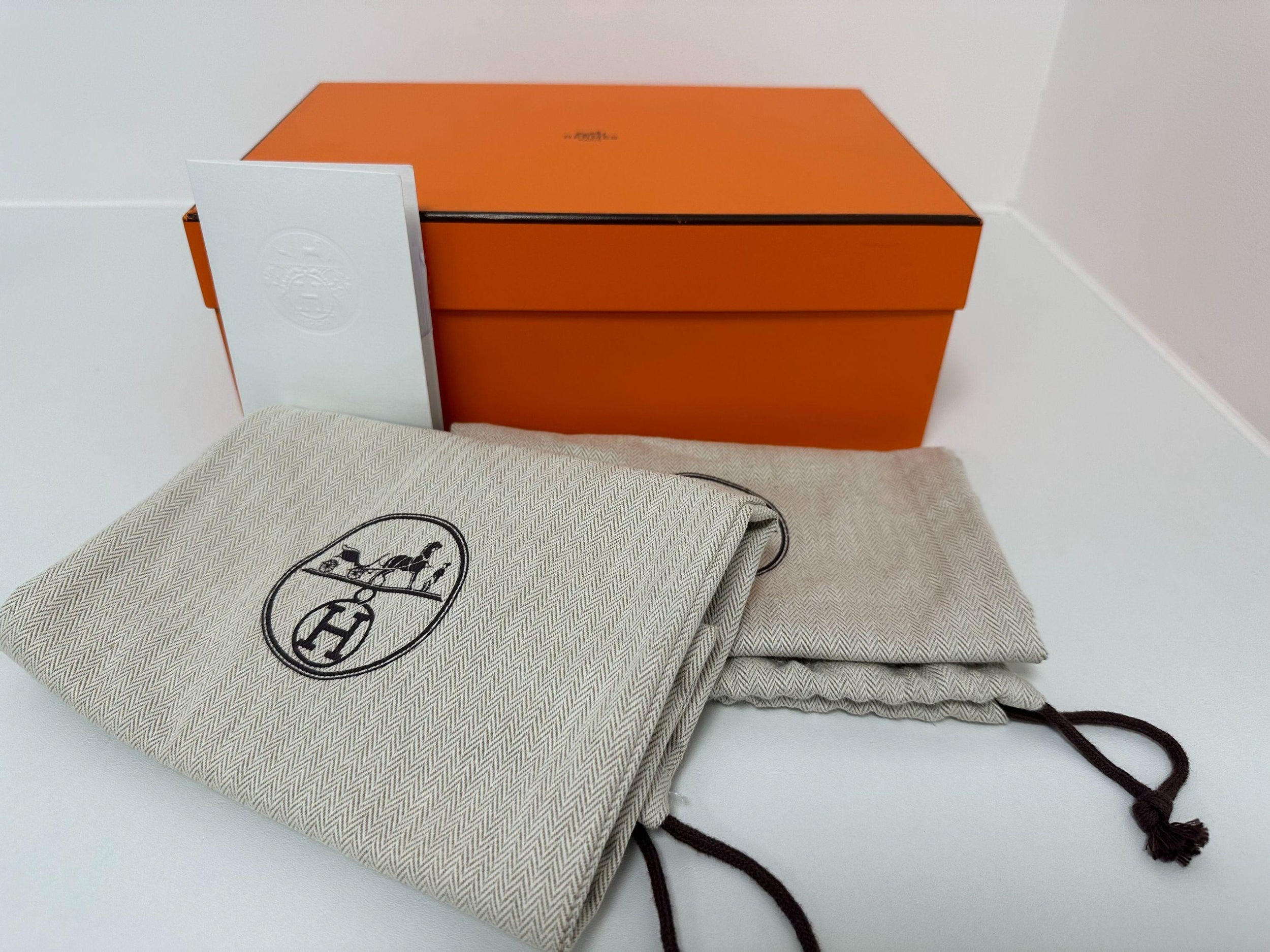 Hermes Black Leather and Rubber Galaxy Sandals