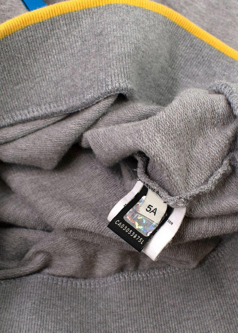 Fendi Kids 5Y Grey Monster Sweatshirt