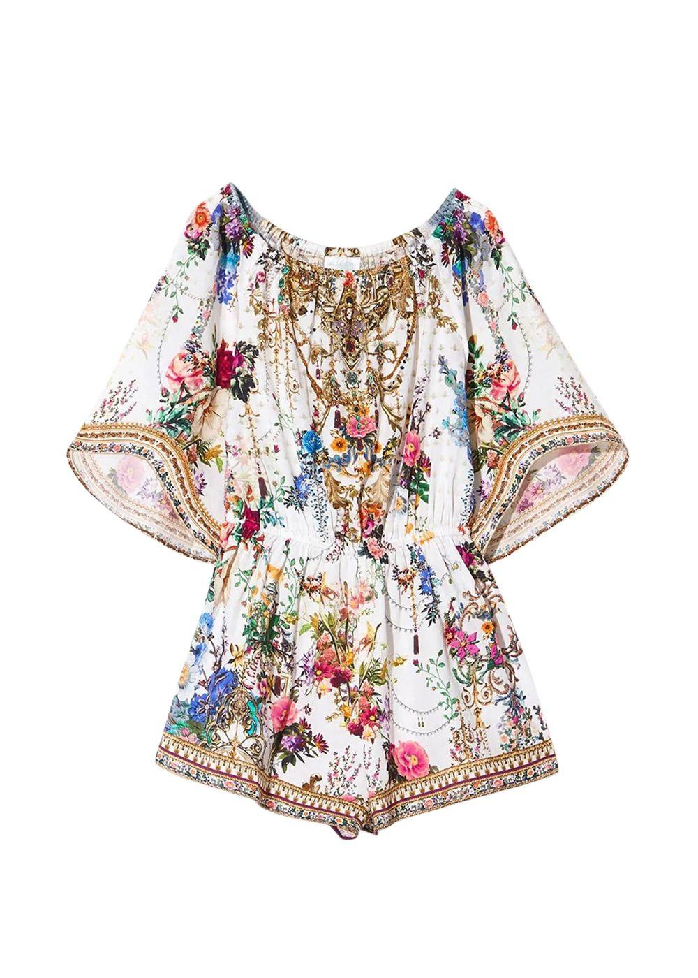 Camilla Kids Floral Playsuit
